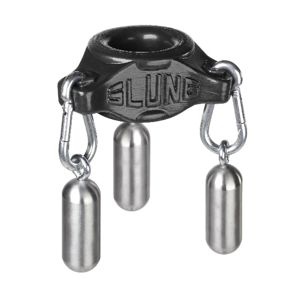 Slung Ballstretcher With 3 Carabiners Black - Club X