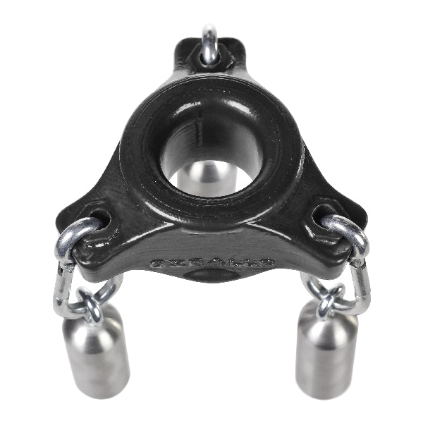 Slung Ballstretcher With 3 Carabiners Black - Club X