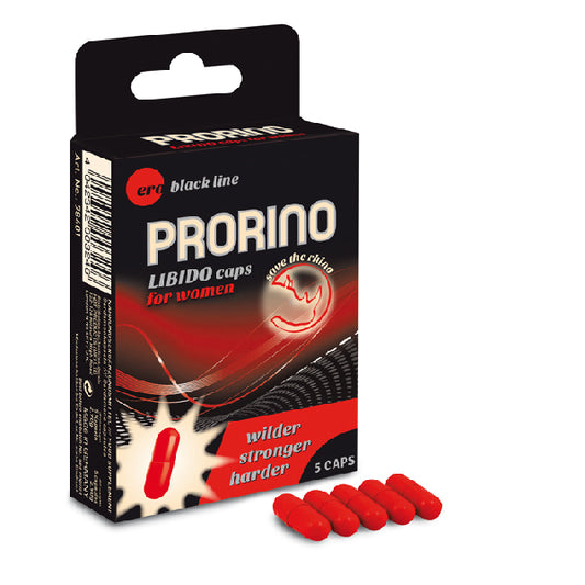 Prorino Libido Caps For Women 5 Pcs  - Club X