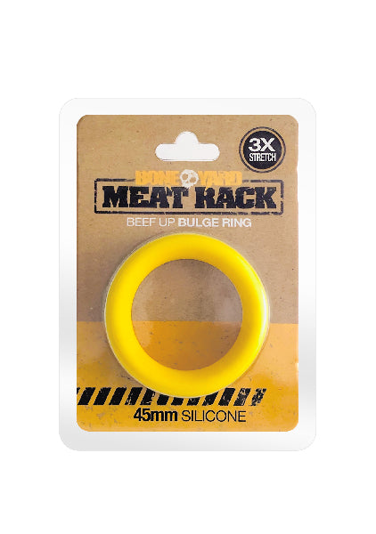 Meat Rack Cock Ring Yellow  - Club X