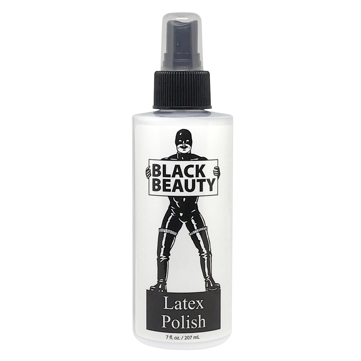 Black Beauty Latex Polish Spray Bottle 8oz/236ml - Club X