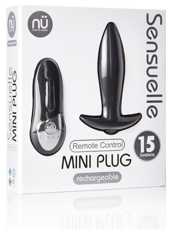 Nu Sensuelle Remote Control Vibrating Mini Plug - Club X