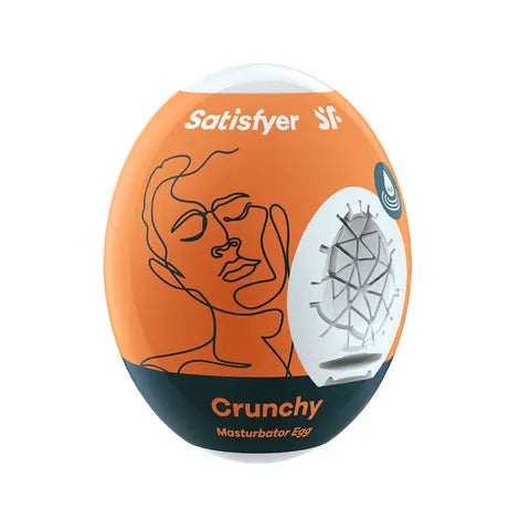 Satisfyer Masturbator Egg - Crunchy Crunchy - Club X