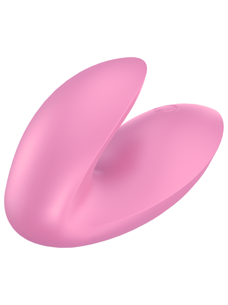 Satisfyer Love Riot Finger Vibrator Stimulator - Pink Pink - Club X
