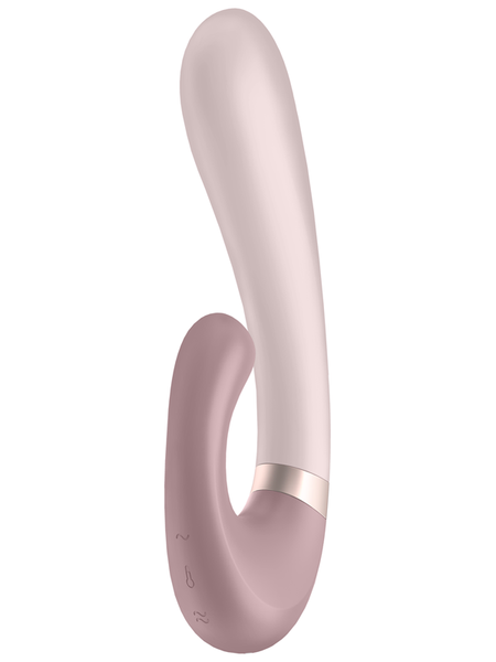 Satisfyer Heat Wave Connect App Mauve Vibrator Stimulator - Mauve Mauve - ClubX