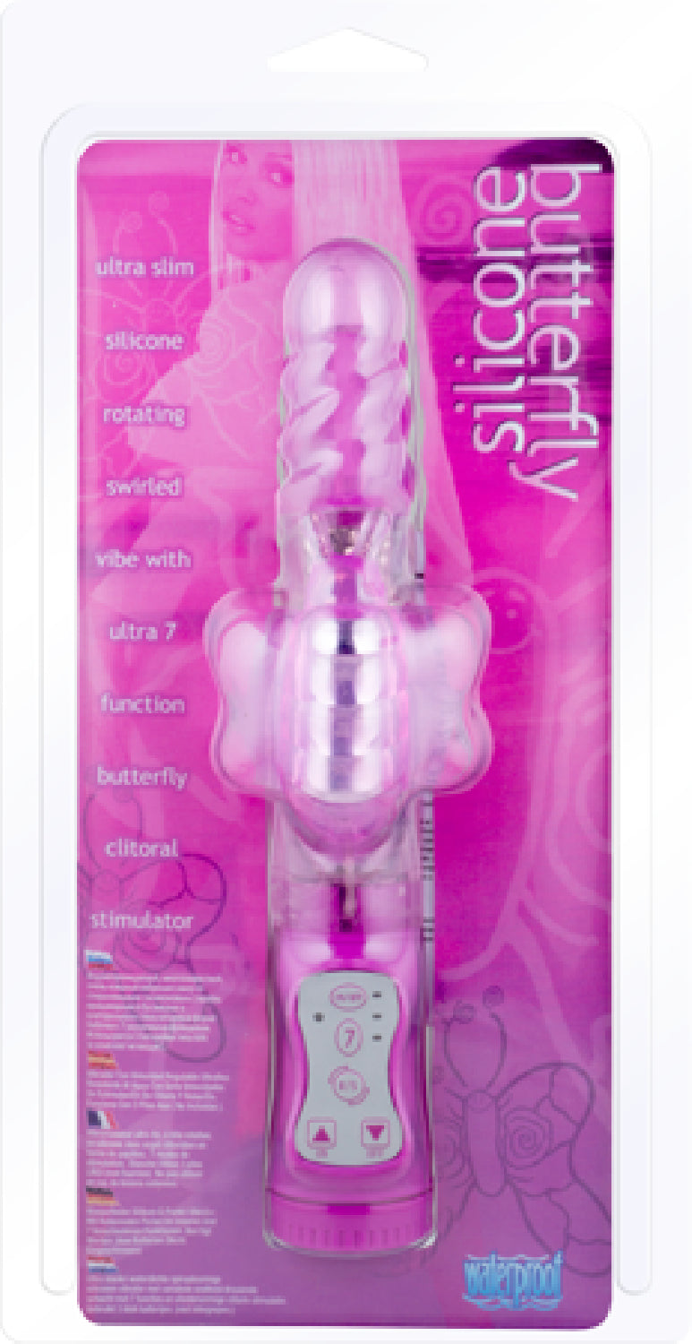 Silicone Butterfly (Pink) - Club X
