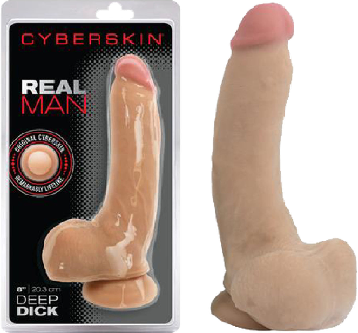 Real Man Deep Dick (Flesh)  - Club X