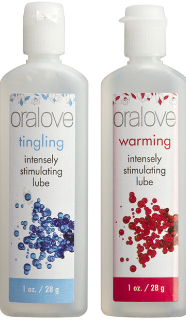 Oralove Dynamic Duo Lickable Lubes - Warming & Tingling - Club X