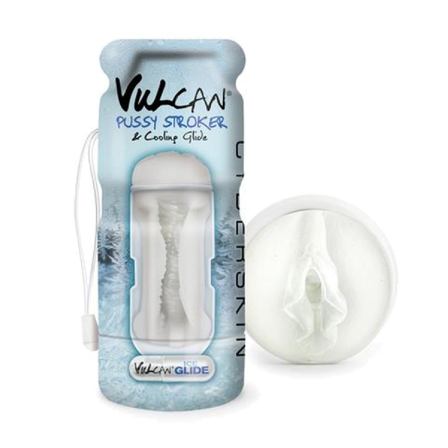 Pussy Stroker W/Cooling Glide (Frost) - Club X