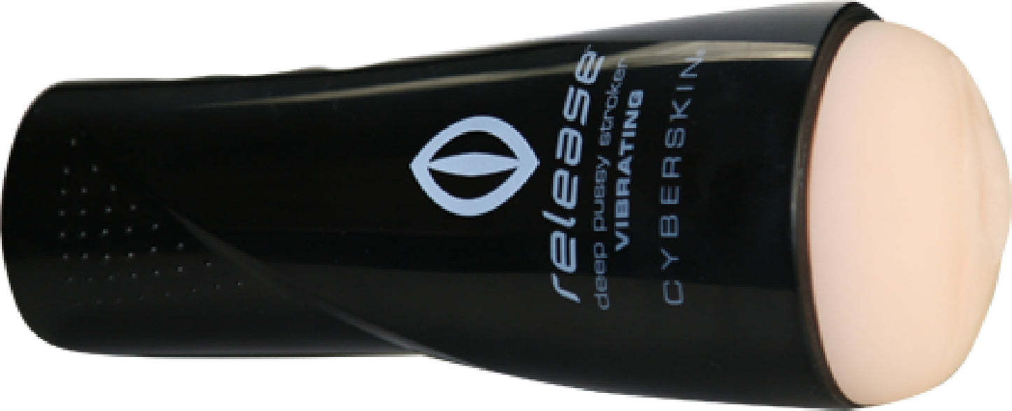 Release - Deep Pussy Stroker - Vibrating (Flesh) - Club X