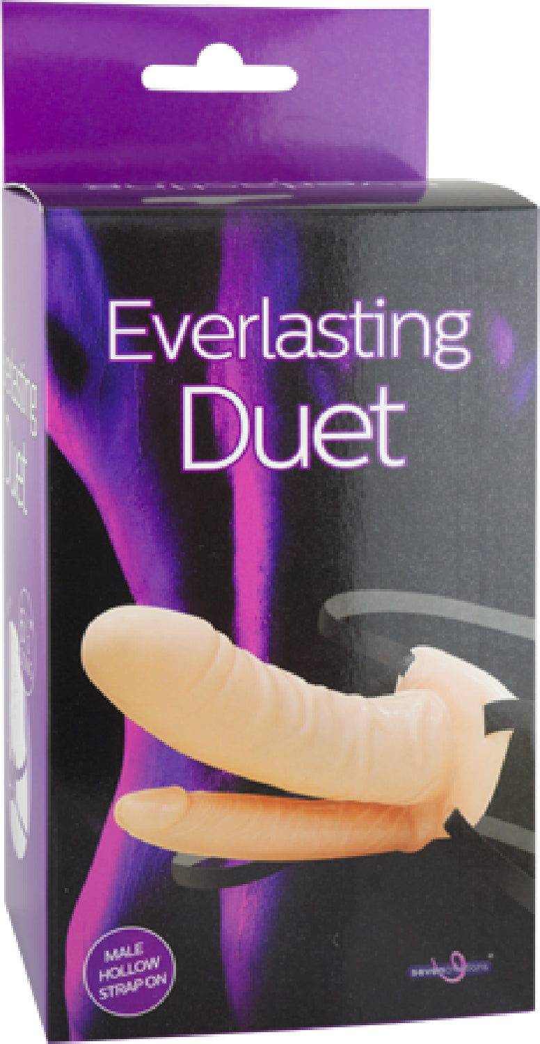 Everlasting Duet Strap-On (Flesh) - Club X
