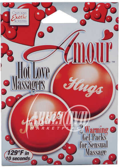 Amour Warming Gel Packs For Massages  - Club X