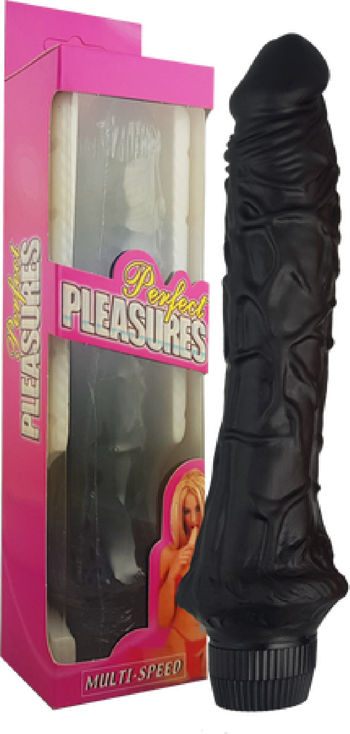 Perfect Pleasure Thick Veined 8" Black - Club X