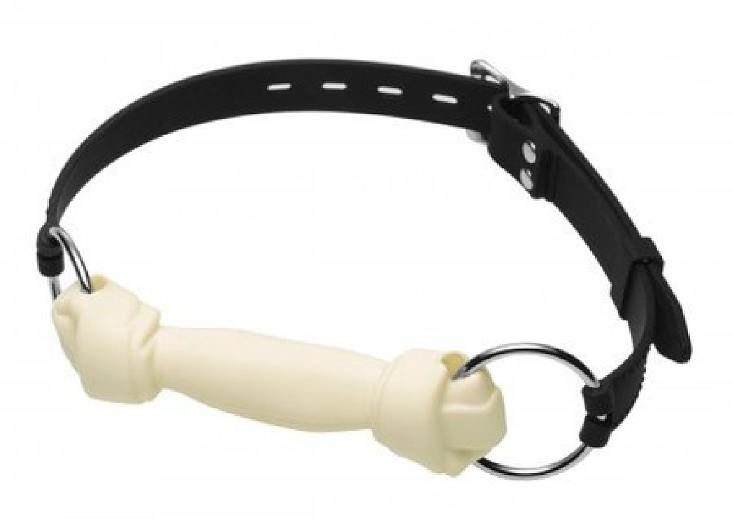 Silicone Bone Gag (White) - Club X