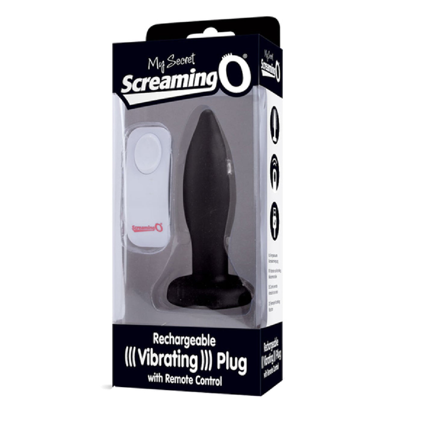 Vibrating Plug With Remote - Club X