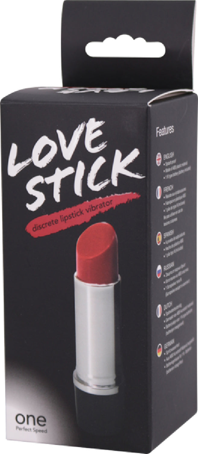 Love Stick Lipstick Vibrator (Red) - Club X