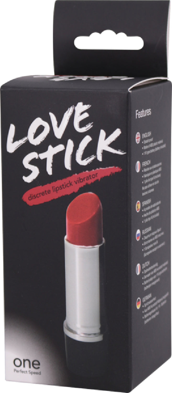 Love Stick Lipstick Vibrator (Red)  - Club X