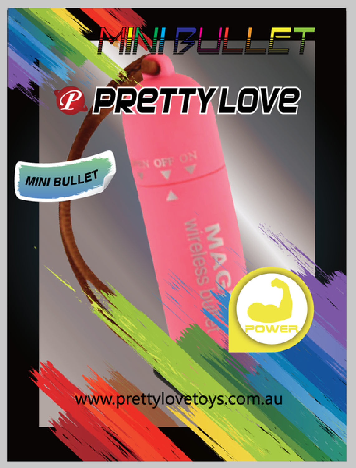 Pretty Love Vibrating Mini Bullet (Purple)  - Club X