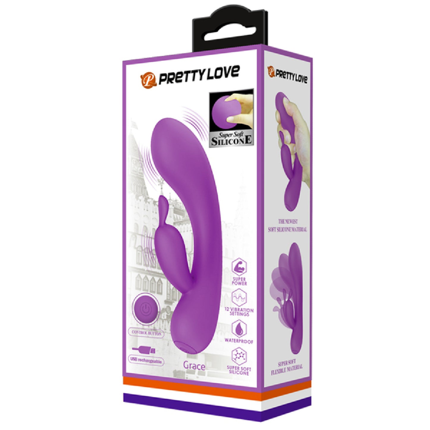 Pretty Love 12 function G-spot Rabbit - Club X