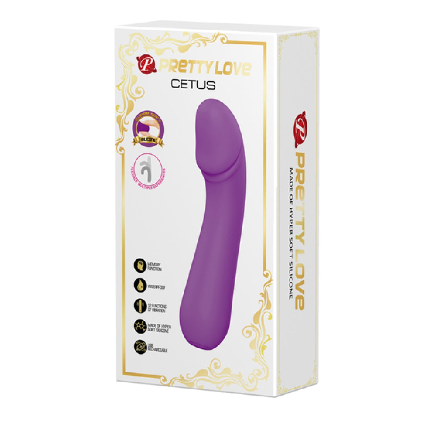 Pretty Love Cetus 12 Function G-Spot Vibrator - Club X