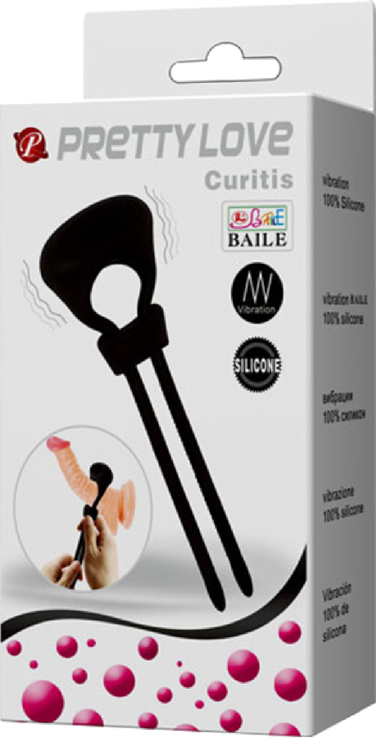 Pretty Love Vibrating Curitis Cockring - Club X