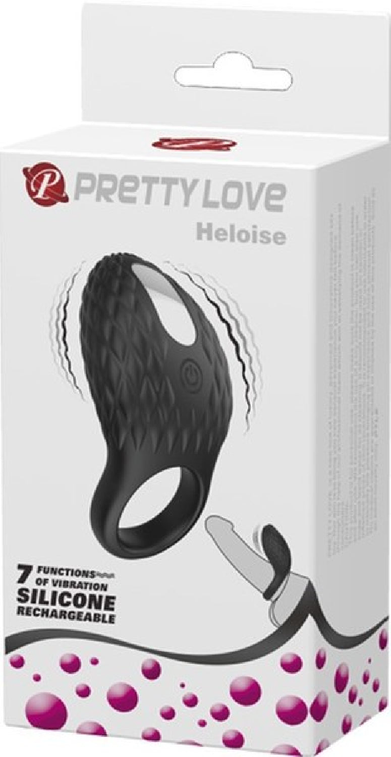 Heloise Cock Ring (Black) - Club X