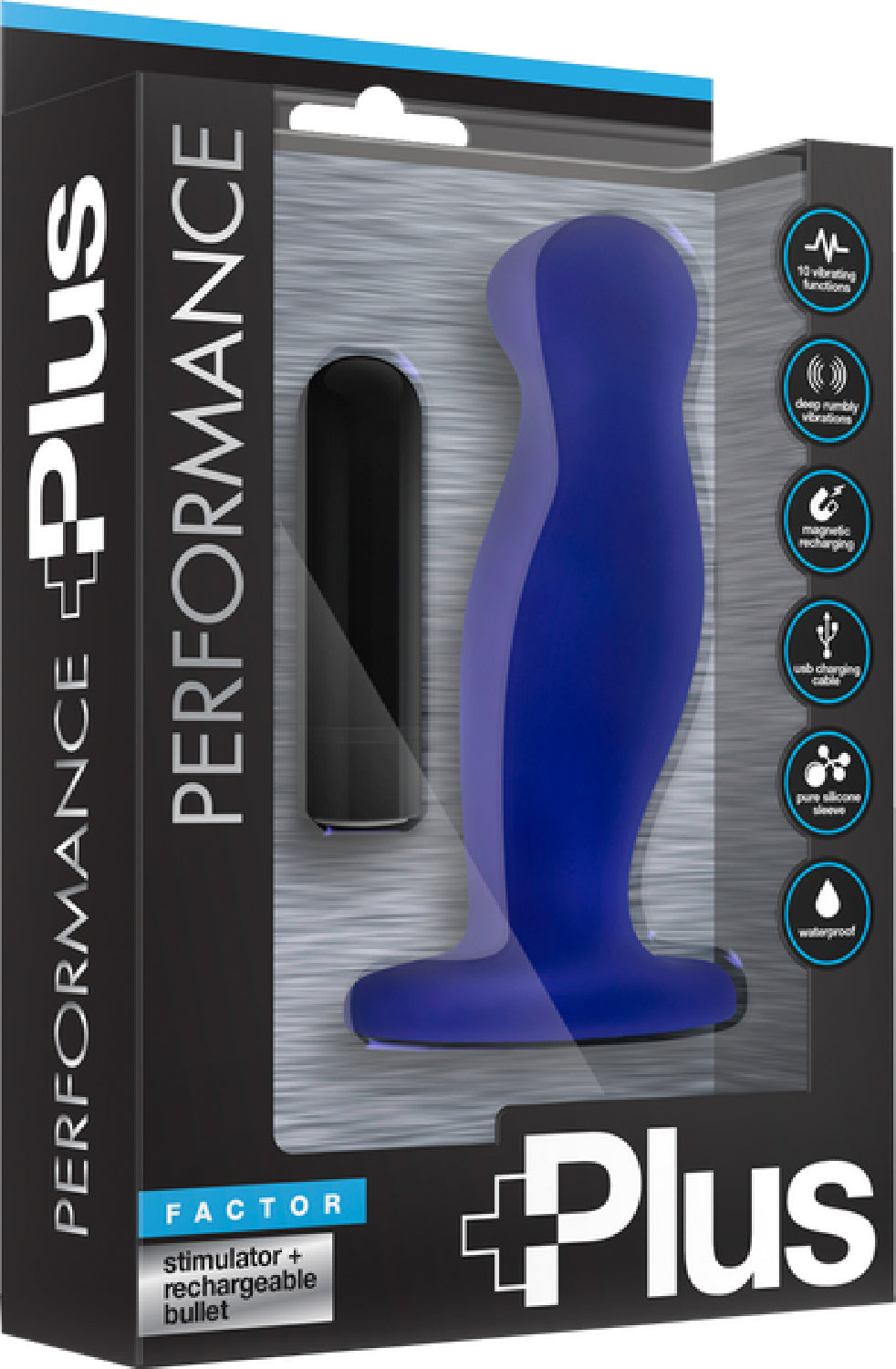 Factor Prostate/Gspot Stimulator (Indigo) - Club X