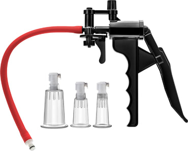 Clitoris And Nipple Pleasure And Enhancement Pump System - Club X