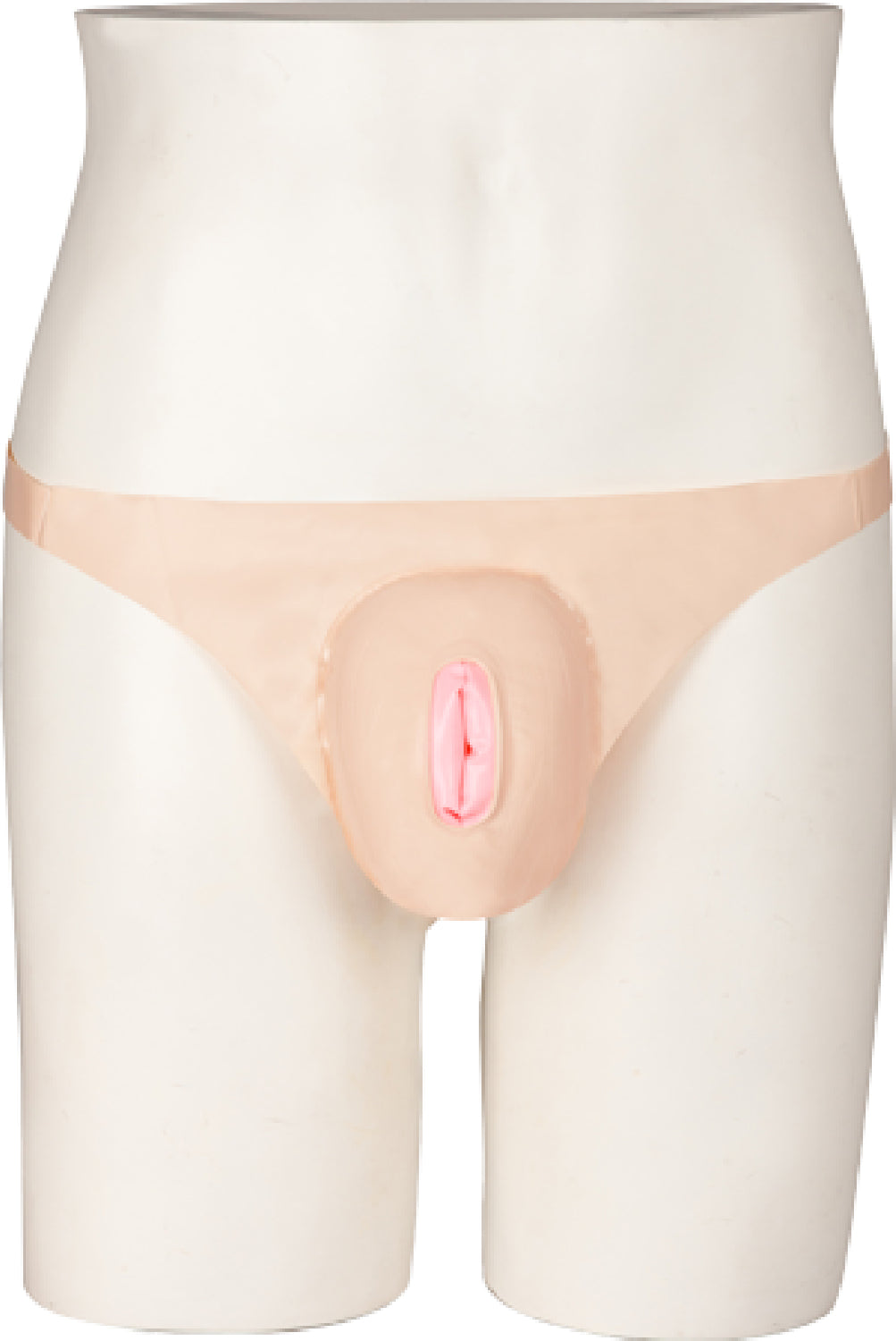 Jolly Booby - Inflatable Pussy With Straps - 5" - Club X