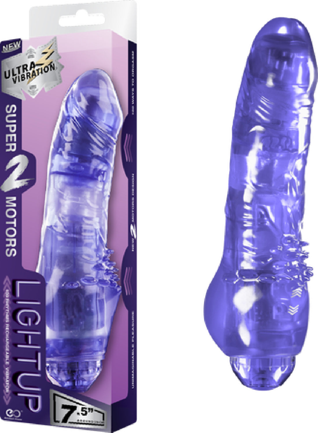 Rechargeable Vibrator 7.5" - Club X