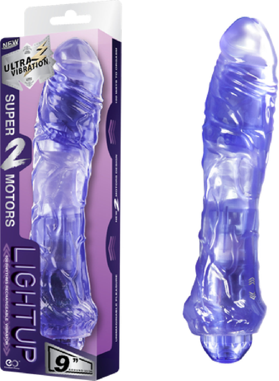Rechargeable Vibrator 9"  - Club X