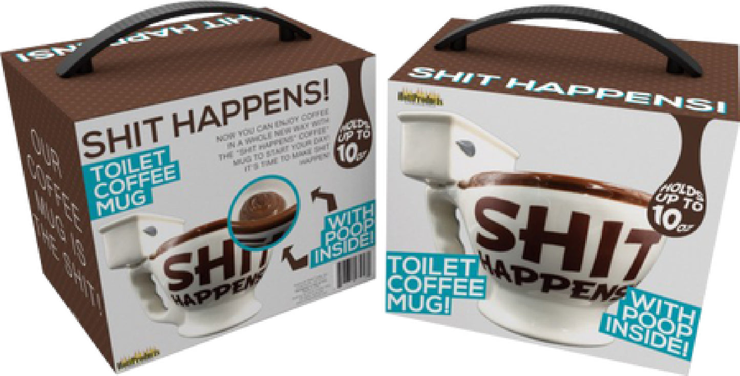 Shit Happens Coffee Mug - Club X