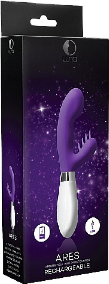Ares Rechargeable Clitoral Stimulator Vibrator - Club X