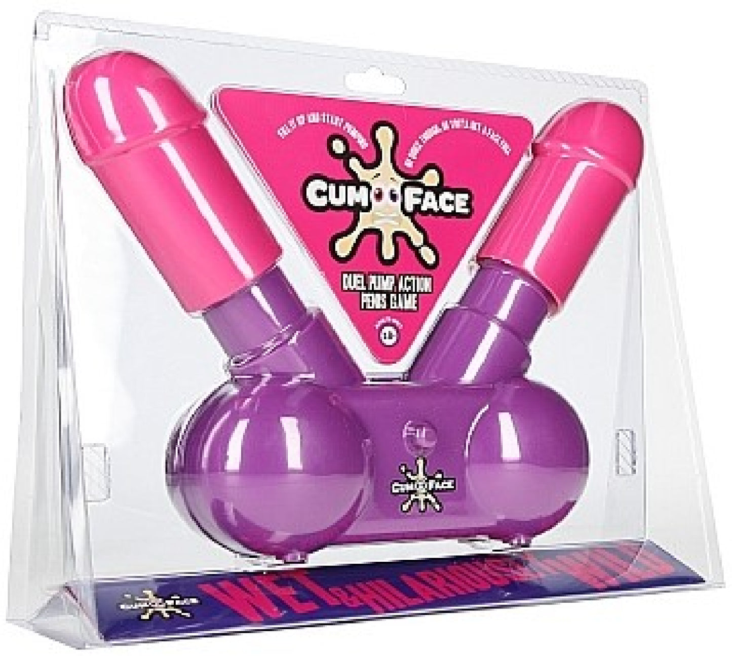 Cum Face Duel Pump Action Penis Game - Club X