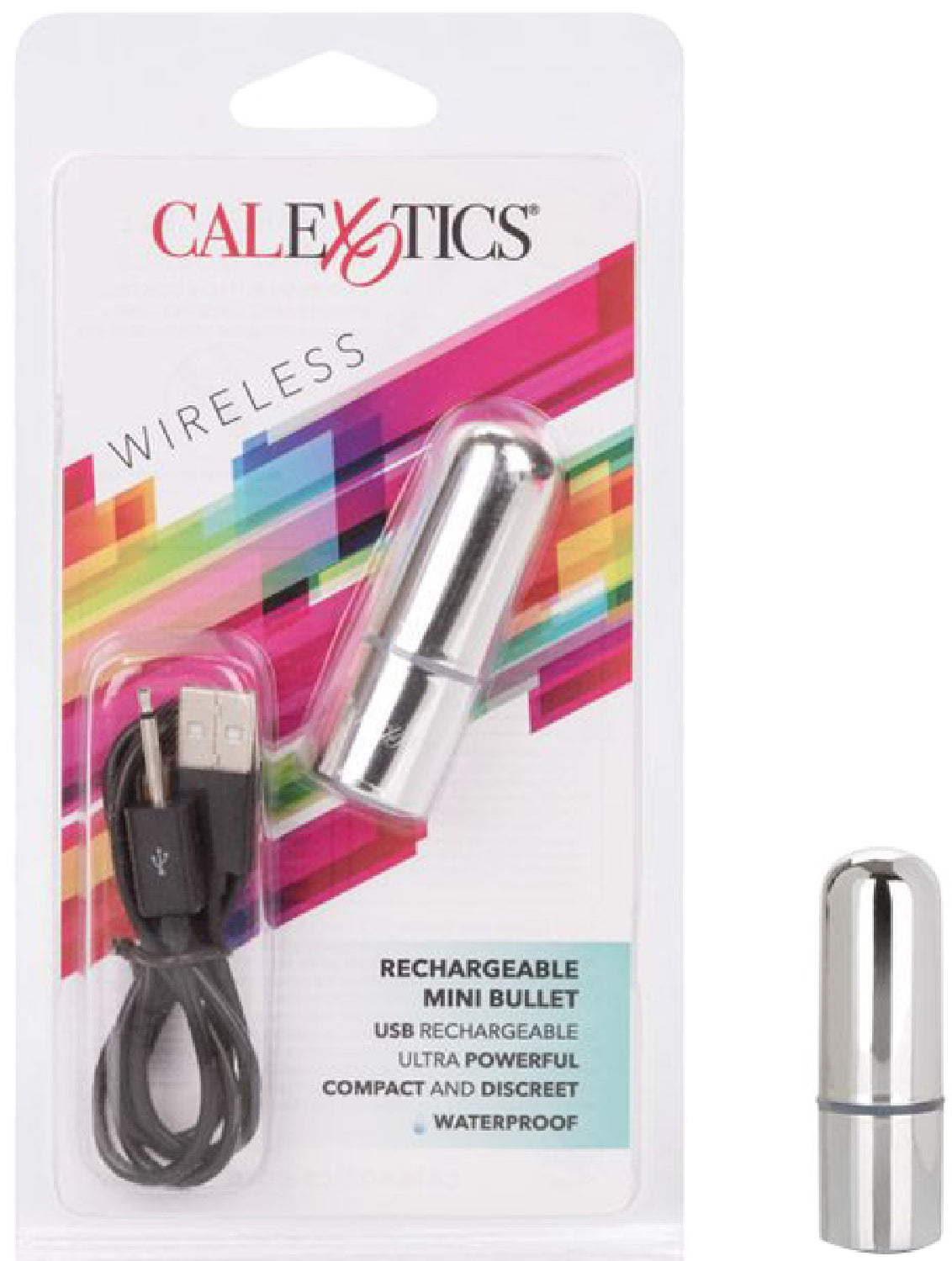 Rechargeable Bullet (Silver) - Club X