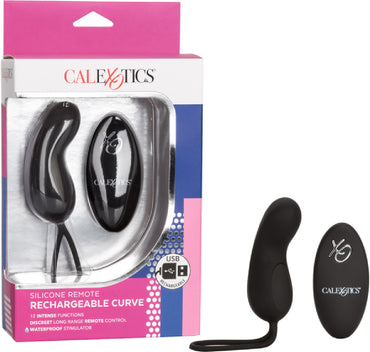 Silicone Remote Rechargeable Curve (Black) - Club X