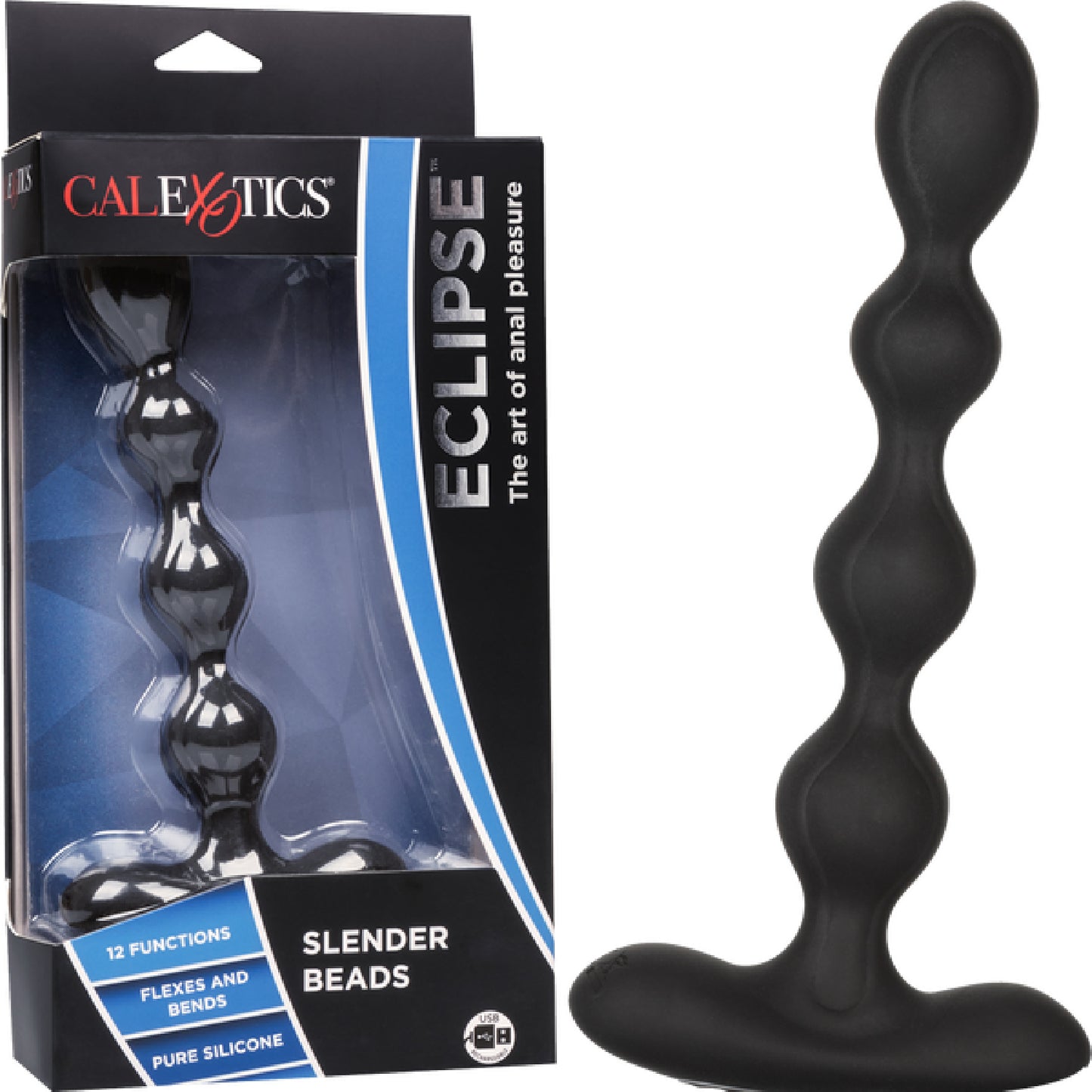 Slender Beads silicone anal probe - Club X