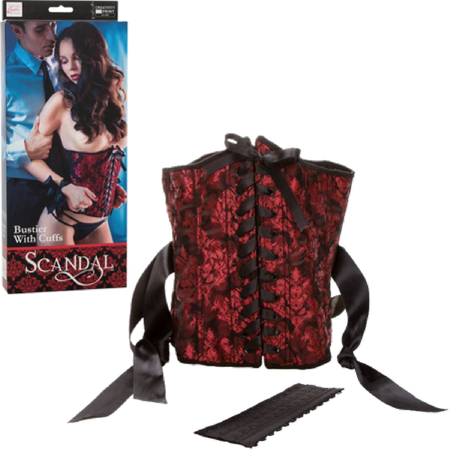 Scandal Bustier With Cuffs - Club X