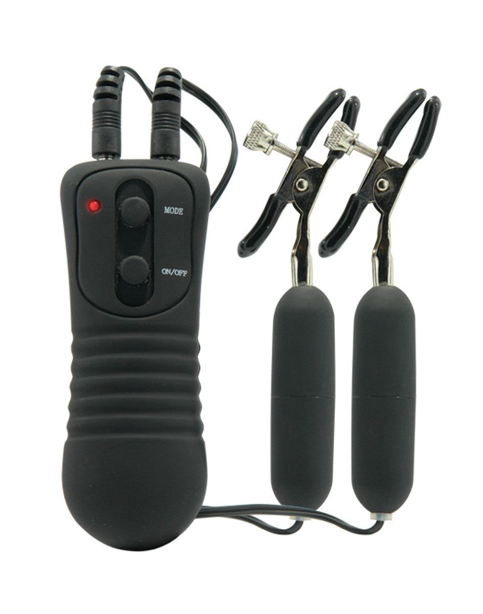 Fetish Fantasy Vibrating Nipple Clamps - Club X