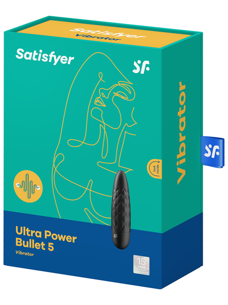 Satisfyer Ultra Power Bullet 5 Powerful Vibrator - Yellow  - Club X