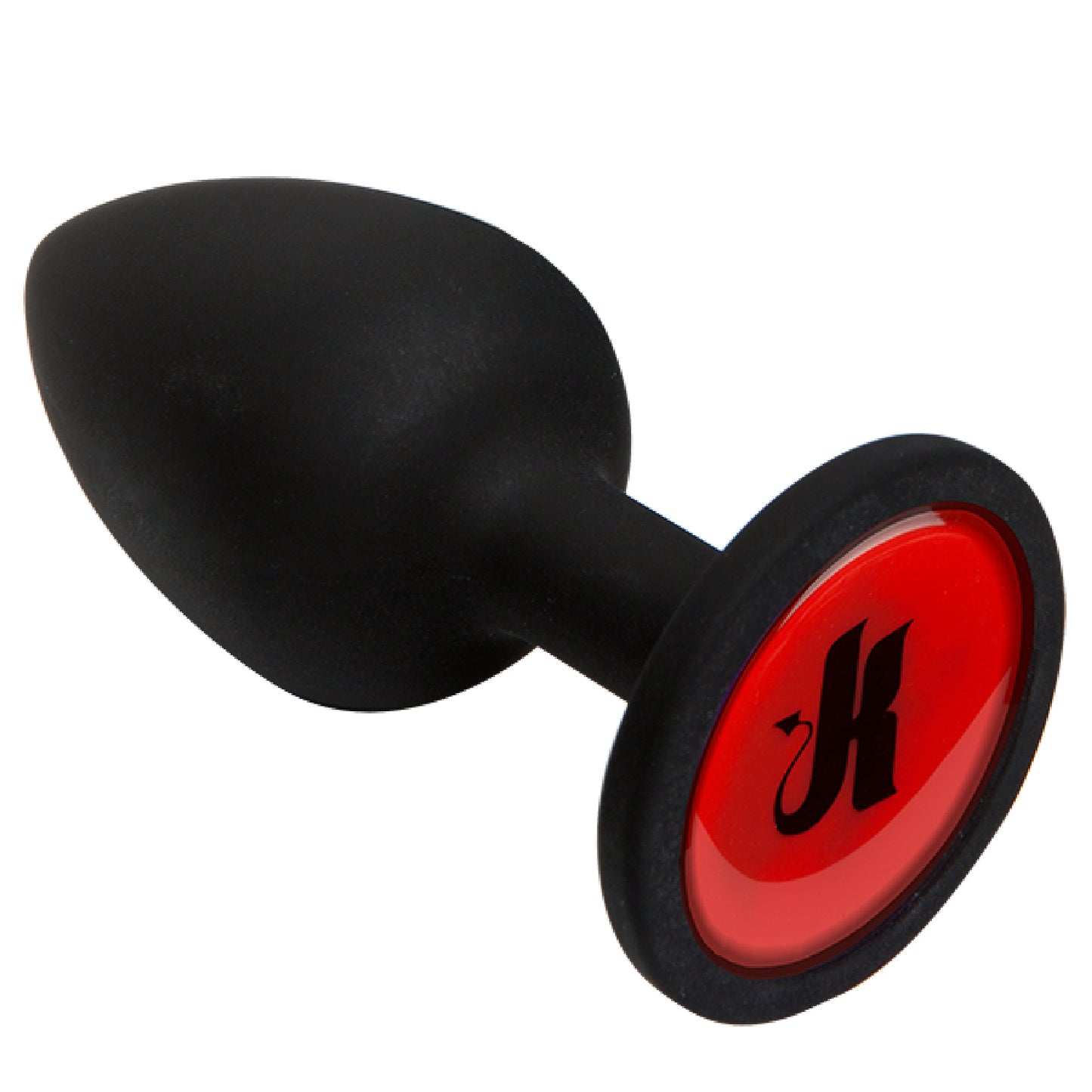 Kink Signature Premium Silicone Plug - 3" (Black)  - Club X