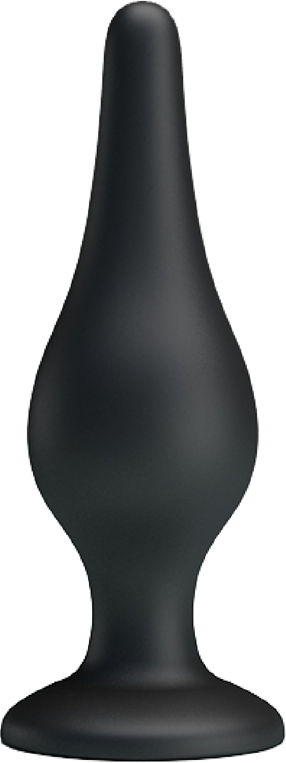 Pretty Love Sensitive Prostate Plug (Black) - Club X