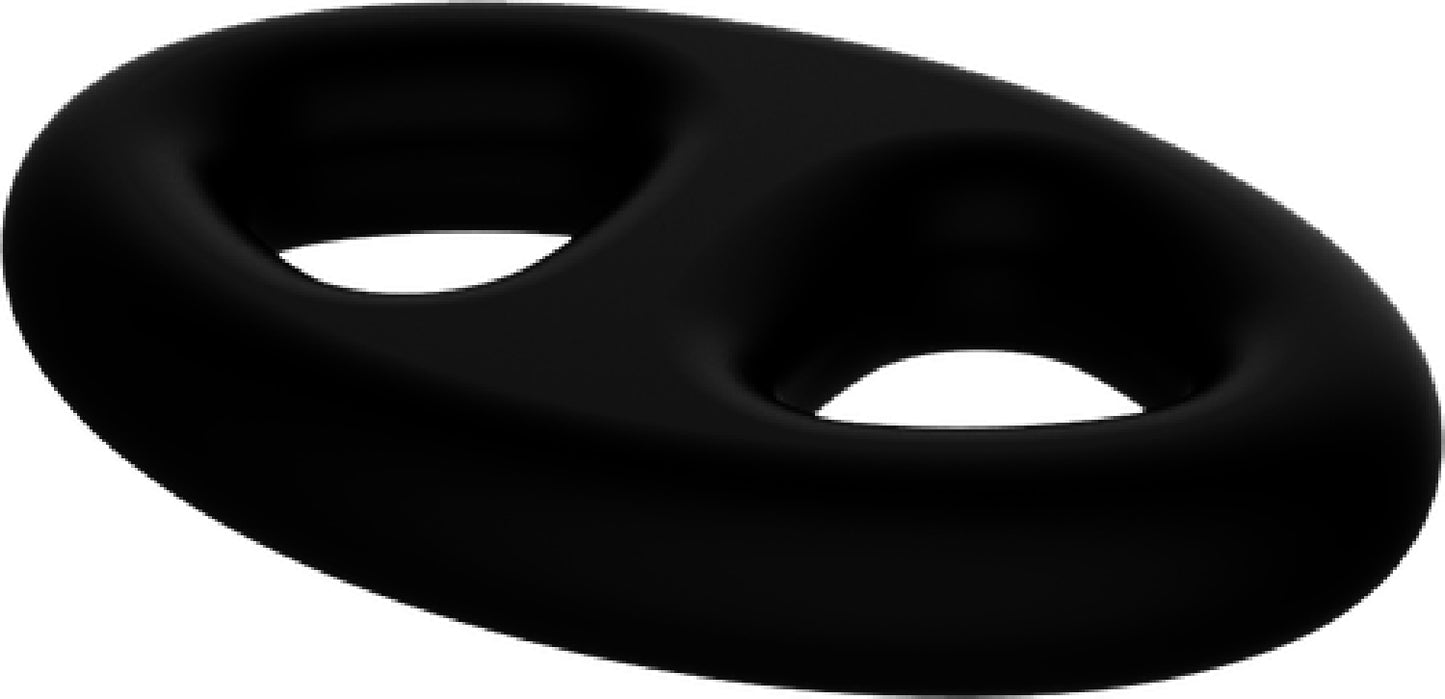 Super Soft Silicone Cock And Ball Ring - Club X