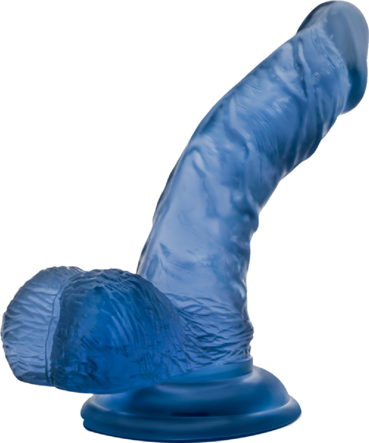 Light Show Glow G-spot P-spot Stimulator Real Feel Dong with Suction Cup - Club X