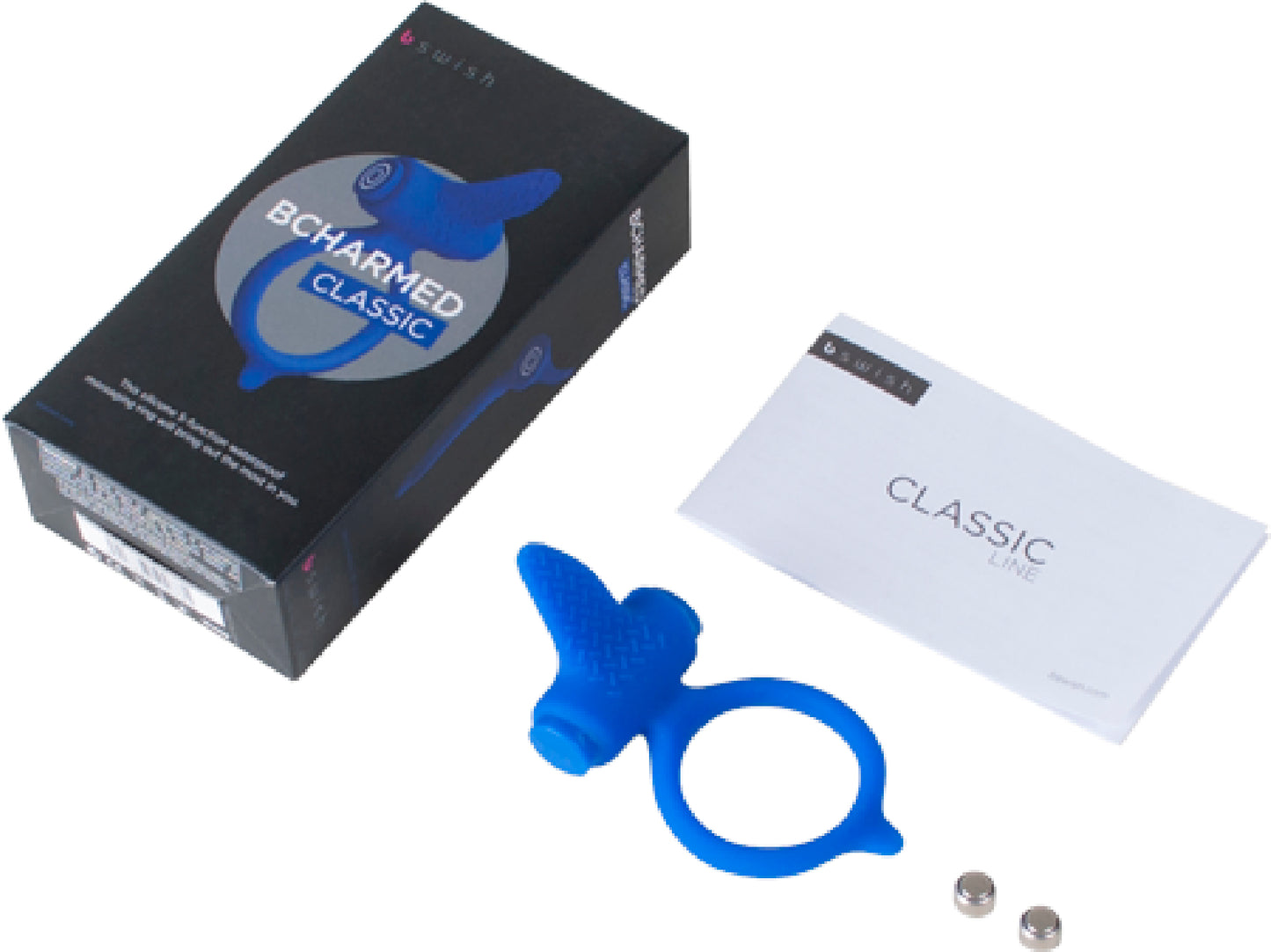 Bcharmed - Classic Cock Ring - Albert Blue  - Club X