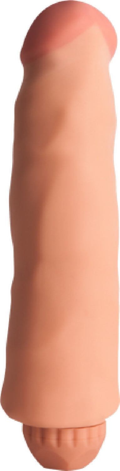 Flexible Vibrating Dong 7.5" (Flesh) - Club X