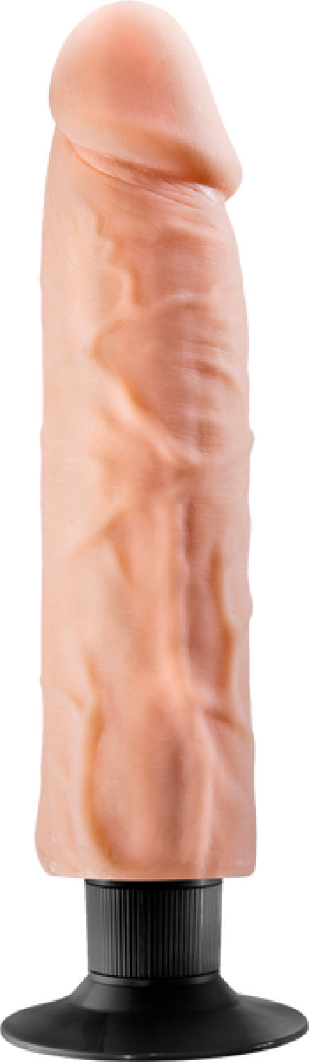 Conqueror 8" Vibrating Dong (Flesh) - Club X