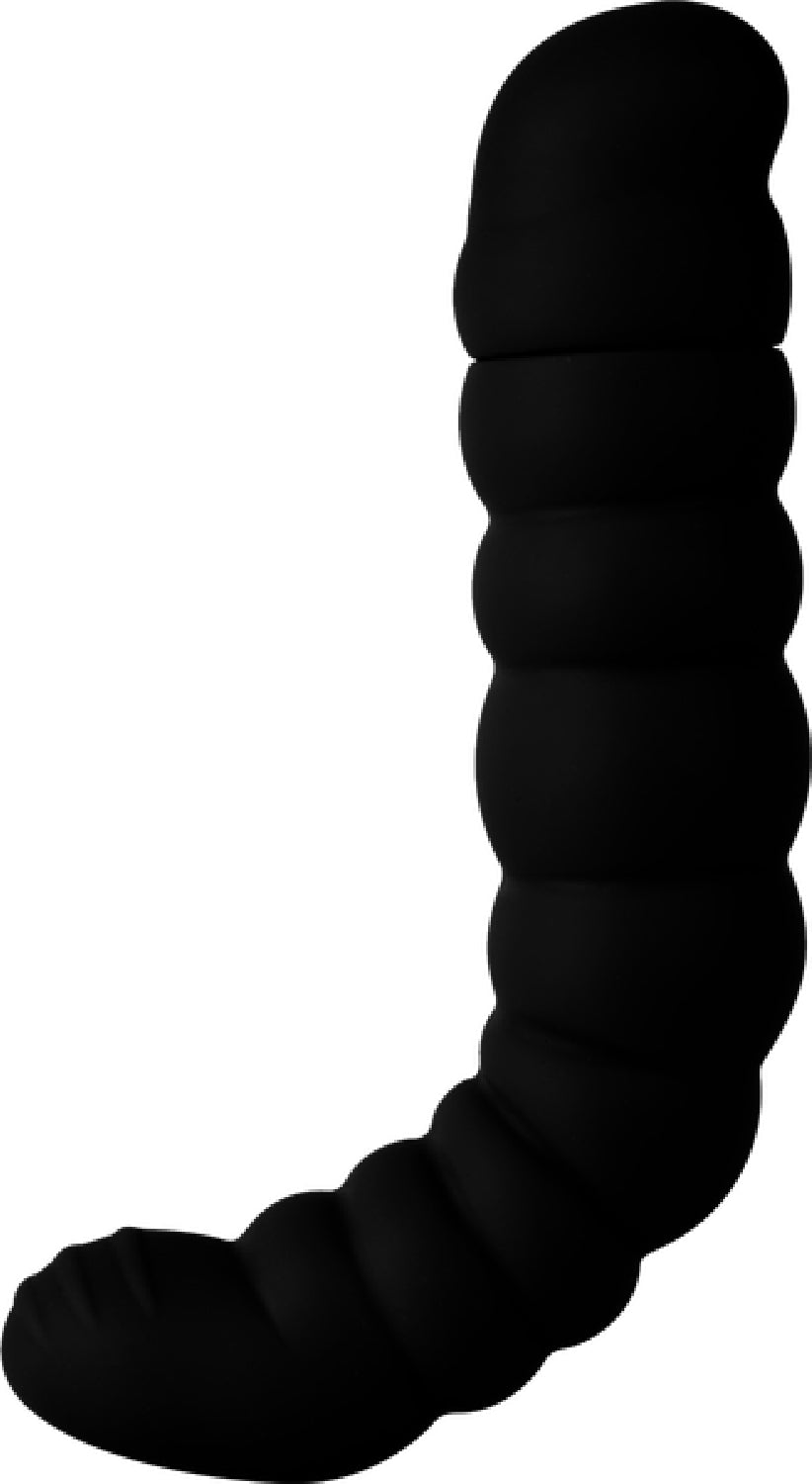 Silicone Flexi Anal Probe(Black) - Club X