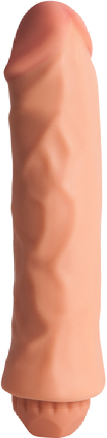 Flexible Vibrating Dong 7.5" (Flesh) - Club X