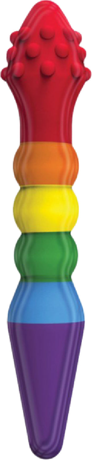 Rainbow Dildo - Knob Job - Club X